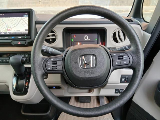 Ｎ－ＢＯＸ ベースグレード　レンタカーアップ　ホンダセンシング　ホンダコネクト　８インチナビ　バックカメラ　左側電動スライドドア　スマートキー　プッシュスタート　オートエアコン　サンシェード　パーキングブレーキ　メーカー保証（6枚目）