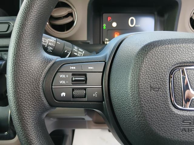 Ｎ－ＢＯＸジョイ ベースグレード　届出済未使用車　２トーン　ホンダセンシング　両側電動スライドドア　シートヒーター　オートリトラミラー　チェック柄撥水ファブリック　オートエアコン　スマートキー　プッシュスタート　メーカー保証（7枚目）