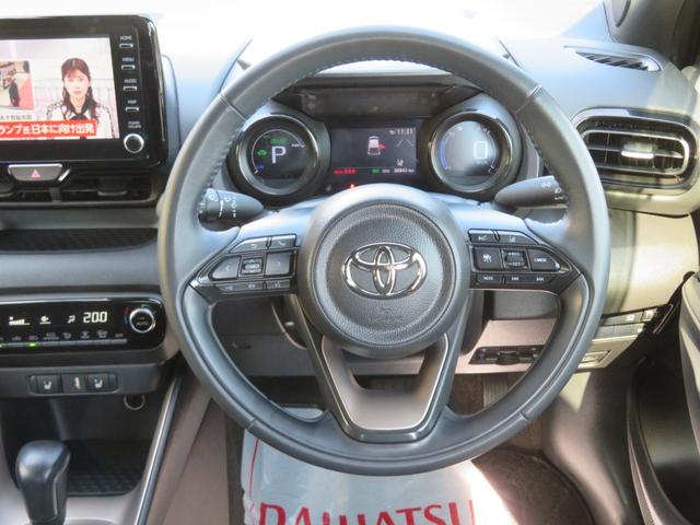 ヤリス ハイブリッドＺ　トヨタセーフティセンス＆Ｂカメラ・ＡＡＣ・スマートキー・純正ナビ付ディスプレイオーディオ・フルセグＴＶ・Ｂｉｕｅｔｏｏｔｈ・ＬＥＤライト・ＥＴＣ・アダプティブクルーズコントロール・アイドリングストップ（15枚目）