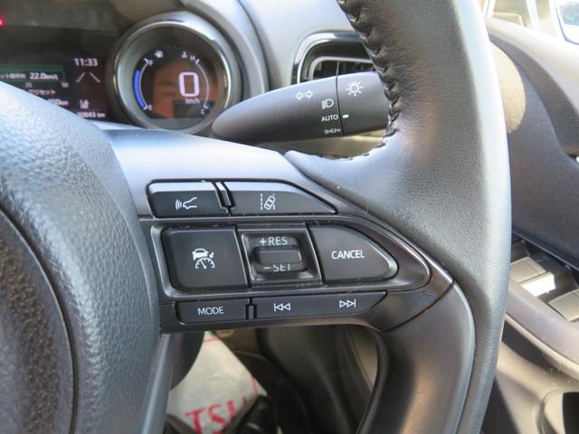 ヤリス ハイブリッドＺ　トヨタセーフティセンス＆Ｂカメラ・ＡＡＣ・スマートキー・純正ナビ付ディスプレイオーディオ・フルセグＴＶ・Ｂｉｕｅｔｏｏｔｈ・ＬＥＤライト・ＥＴＣ・アダプティブクルーズコントロール・アイドリングストップ（23枚目）