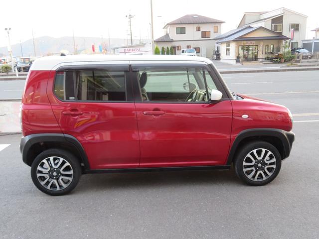 ハスラー G OPアルミホイール&HIDヘッドライト・AAC・社外メモリーナビ・Bカメラ・フルセグTV・DVD・ETC・Biuetooth・前席シートヒーター・衝突軽減ブレーキ・アイドリングストップ・電格ドアミラー(5枚目)