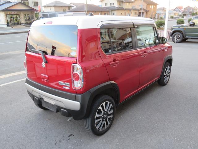 ハスラー G OPアルミホイール&HIDヘッドライト・AAC・社外メモリーナビ・Bカメラ・フルセグTV・DVD・ETC・Biuetooth・前席シートヒーター・衝突軽減ブレーキ・アイドリングストップ・電格ドアミラー(6枚目)