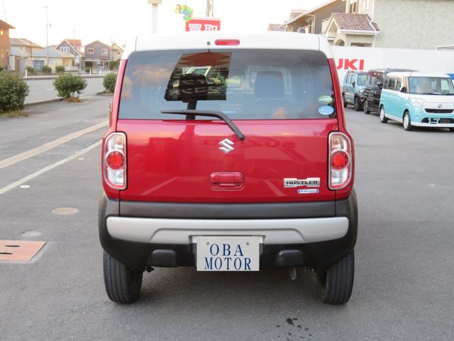 ハスラー G OPアルミホイール&HIDヘッドライト・AAC・社外メモリーナビ・Bカメラ・フルセグTV・DVD・ETC・Biuetooth・前席シートヒーター・衝突軽減ブレーキ・アイドリングストップ・電格ドアミラー(7枚目)