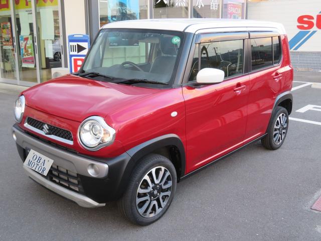 ハスラー G OPアルミホイール&HIDヘッドライト・AAC・社外メモリーナビ・Bカメラ・フルセグTV・DVD・ETC・Biuetooth・前席シートヒーター・衝突軽減ブレーキ・アイドリングストップ・電格ドアミラー(10枚目)