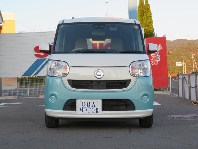 ムーヴキャンバス X SAIII 衝突軽減ブレーキ搭載車・社外メモリーナビ・AAC・スマートキー・ワンセグTV・Biuetooth・ETC・両側パワースライドドア・オートハイビーム・ESC有・アイドリングストップ・オート電格ドアミラー(2枚目)