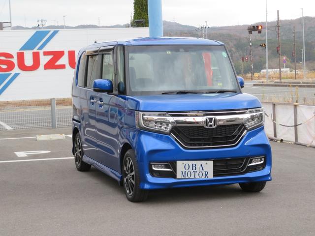 N-BOXカスタム G・EXホンダセンシング ホンダセンシング・純正メモリーナビ・スマートキー・フルセグ・DVD再生・Bluetooth有・純正アルミ・LEDライト・フォグランプ・Bカメラ・片側パワースライドドア・レーンアシスト・ETC(4枚目)