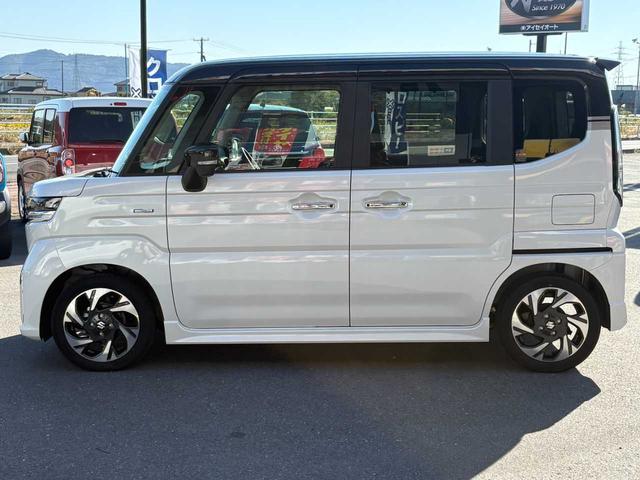 スペーシアカスタム ハイブリッドXS ナビ TV Bluetooth AppleCarPlay AndroidAuto 全方位カメラ クルーズコントロール ハーフレザーシート シートヒーター HUD 15インチアルミ 整備・保証付き(8枚目)