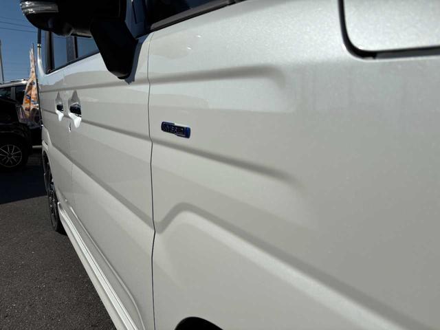 スペーシアカスタム ハイブリッドXS ナビ TV Bluetooth AppleCarPlay AndroidAuto 全方位カメラ クルーズコントロール ハーフレザーシート シートヒーター HUD 15インチアルミ 整備・保証付き(10枚目)