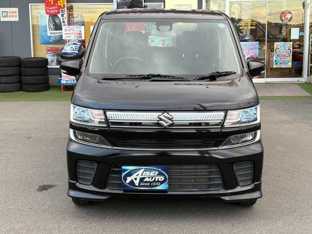 ワゴンR ハイブリッドFZ 新品夏タイヤ CD LEDヘッドライト 純正14インチアルミ 衝突軽減ブレーキ アイドリングストップ スマートキー プッシュスタート オートエアコン 整備・保証付き(2枚目)