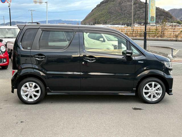 ワゴンR ハイブリッドFZ 新品夏タイヤ CD LEDヘッドライト 純正14インチアルミ 衝突軽減ブレーキ アイドリングストップ スマートキー プッシュスタート オートエアコン 整備・保証付き(4枚目)