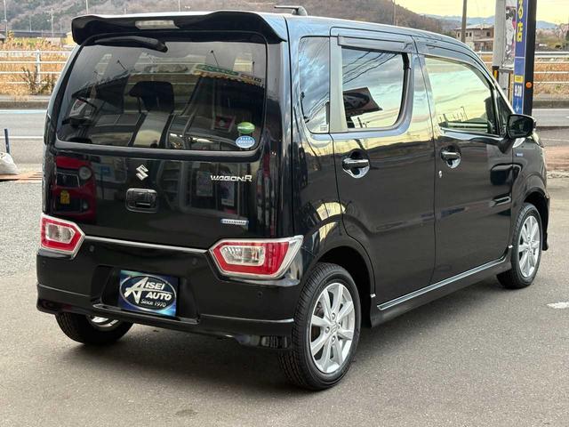 ワゴンR ハイブリッドFZ 新品夏タイヤ CD LEDヘッドライト 純正14インチアルミ 衝突軽減ブレーキ アイドリングストップ スマートキー プッシュスタート オートエアコン 整備・保証付き(5枚目)