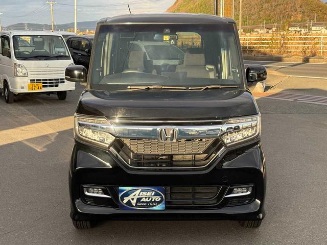 N-BOXカスタム G・EXホンダセンシング ナビ TV CD DVD Bluetooth ETC バックカメラ パワースライドドア レーダークルーズコントロール ロールサンシェード 衝突軽減ブレーキ スマートキー 整備・保証付き(2枚目)