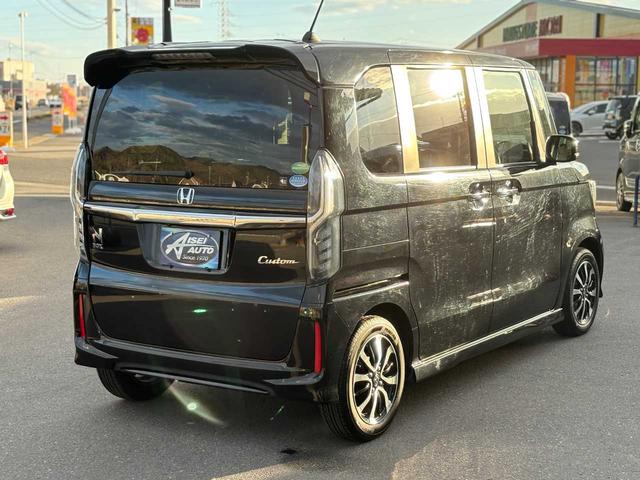 N-BOXカスタム G・EXホンダセンシング ナビ TV CD DVD Bluetooth ETC バックカメラ パワースライドドア レーダークルーズコントロール ロールサンシェード 衝突軽減ブレーキ スマートキー 整備・保証付き(5枚目)