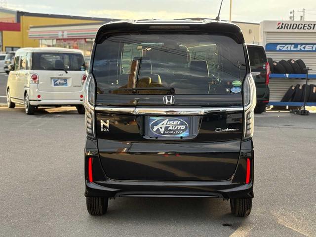 N-BOXカスタム G・EXホンダセンシング ナビ TV CD DVD Bluetooth ETC バックカメラ パワースライドドア レーダークルーズコントロール ロールサンシェード 衝突軽減ブレーキ スマートキー 整備・保証付き(6枚目)