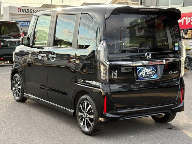 N-BOXカスタム G・EXホンダセンシング ナビ TV CD DVD Bluetooth ETC バックカメラ パワースライドドア レーダークルーズコントロール ロールサンシェード 衝突軽減ブレーキ スマートキー 整備・保証付き(7枚目)