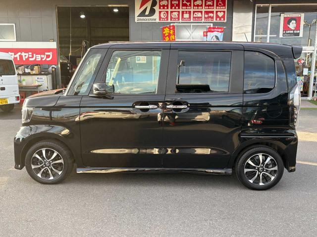 N-BOXカスタム G・EXホンダセンシング ナビ TV CD DVD Bluetooth ETC バックカメラ パワースライドドア レーダークルーズコントロール ロールサンシェード 衝突軽減ブレーキ スマートキー 整備・保証付き(8枚目)