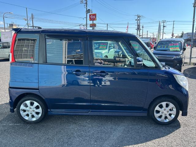パレット ＸＳ　（車検２年）　基本装備フル装備　両側スライドドア左側電動スライドドア　社外メモリーナビ地デジＴＶ　ＥＴＣ　スマートキー　プッシュスタート　ＡＢＳ　純正１４インチＡＷ　タイミングチェーンエンジン（8枚目）