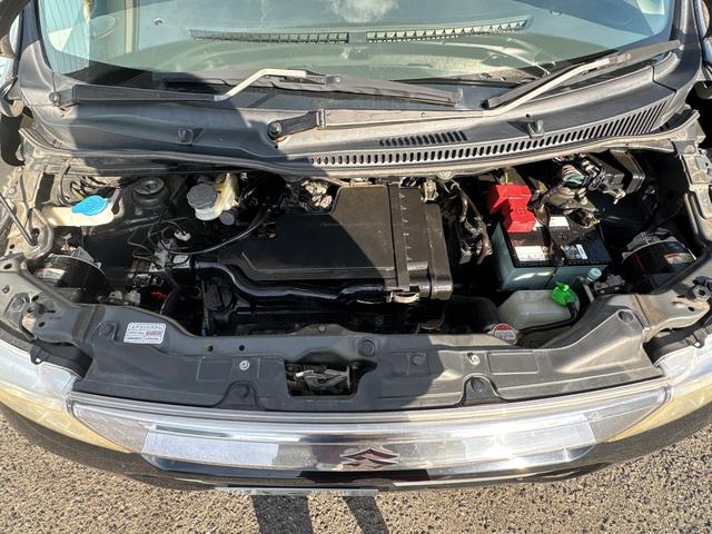 ワゴンＲスティングレー Ｘ　４ＷＤ（車検２年）基本装備フル装備　社外ＣＤオーディオ　スマートキー　プッシュスタート　ＡＢＳ　社外１４インチＡＷスタッドレスタイヤ装着　タイミンチェーンエンジン（25枚目）