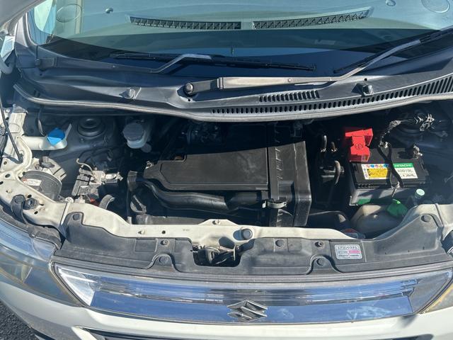 ワゴンＲスティングレー Ｘ　４ＷＤ（車検２年）基本装備フル装備　純正ＣＤオーディオ　スマートキー　プッシュスタート　インパネＣＶＴ　ＨＩＤ　ＡＢＳ　社外１４インチＡＷ　タイミングチェーンエンジン（25枚目）