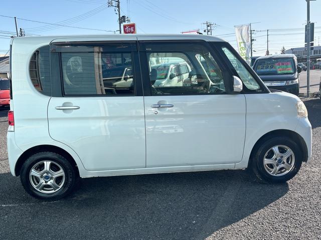 タント G 4WD(車検令和9年6月)基本装備フル装備 左側電動スライドドア 純正CDオーディオ キーレス インパネCVT ABS 社外13インチAWスタッドレスタイヤ装着済 タイミングチェーンエンジン(8枚目)