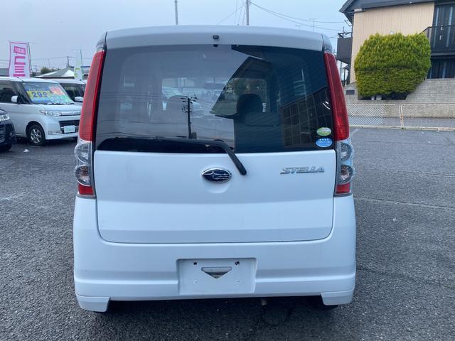 ステラ L 4WD(車検2年)基本装備フル装備 社外CDオーディオ キーレス インパネCVT 純正14インチホイール(7枚目)