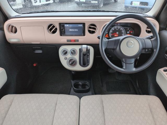 ミラココア ココアＬ　４ＷＤ　アイドリングストップ（車検２年）基本装備フル装備　社外メモリーナビ　キーレス　インパネＣＶＴ　ＡＢＳ　社外１５インチＡＷスタッドレスタイヤ装着済　タイミングチェーンエンジン（18枚目）