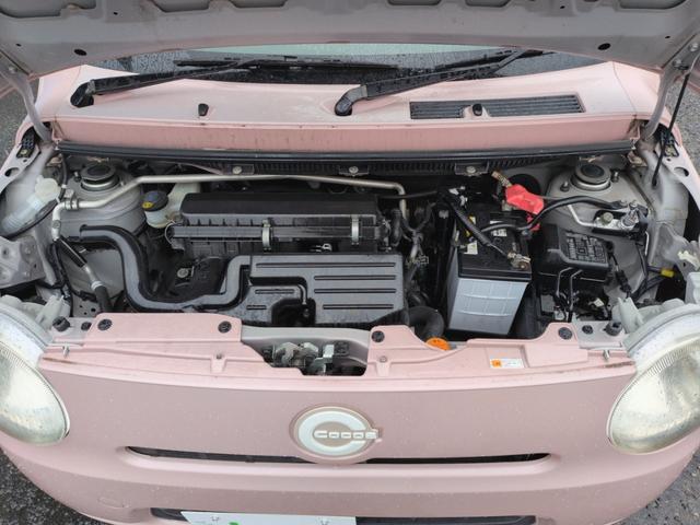 ミラココア ココアＬ　４ＷＤ　アイドリングストップ（車検２年）基本装備フル装備　社外メモリーナビ　キーレス　インパネＣＶＴ　ＡＢＳ　社外１５インチＡＷスタッドレスタイヤ装着済　タイミングチェーンエンジン（25枚目）