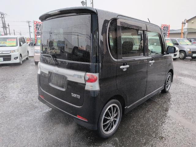 タント カスタムＸリミテッド　（車検令和９年４月）基本装備フル装備　左側電動スライドドア　社外ＨＤＤナビ地デジＴＶ　スマートキー　電格ミラー　インパネＣＶＴ　社外１５インチＡＷ　タイミングチェーンエンジン（12枚目）