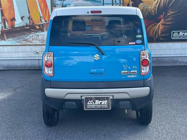 ハスラー G SDナビ(CD・DVD・Bluetooth・フルセグ・HDMI) ボンネットエンブレム アイドリングストップ シートヒーター ETC バックカメラ 純正ラゲッジマット 衝突軽減ブレーキ(5枚目)