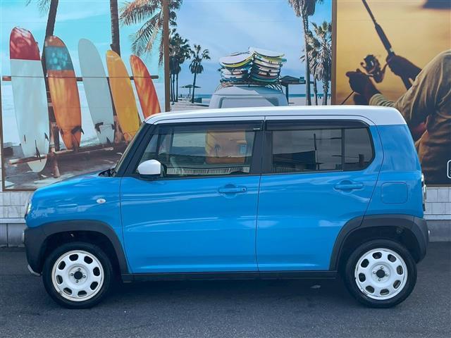 ハスラー G SDナビ(CD・DVD・Bluetooth・フルセグ・HDMI) ボンネットエンブレム アイドリングストップ シートヒーター ETC バックカメラ 純正ラゲッジマット 衝突軽減ブレーキ(6枚目)