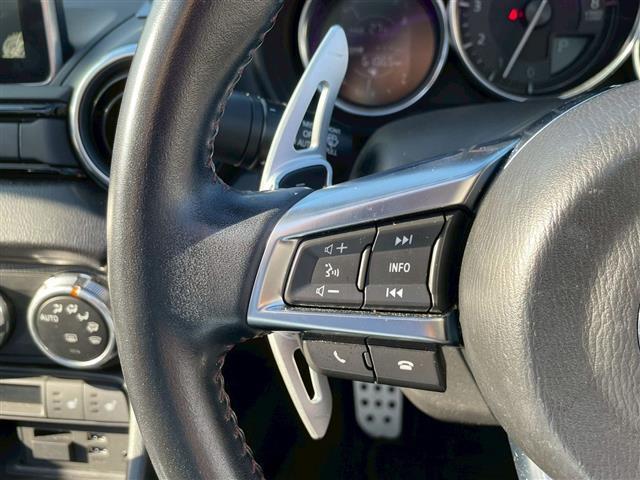 ロードスター Sレザーパッケージ BOSEサウンド メーカーナビ バックカメラ 黒レザーシート シートヒーター ブラインドスポットモニター レーンキープアシスト パドルシフト フルセグTV Bluetooth DVD再生 ETC(24枚目)