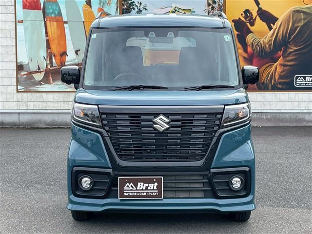 スペーシアベース ＸＦ　シートヒーター　クルコン　片側パワースライド　ルーフレール　衝突被害軽減ブレーキ　リアソナー　レーンキープ　アイドリングストップ　ＬＥＤ　フロントフォグ　ＵＳＢ（4枚目）