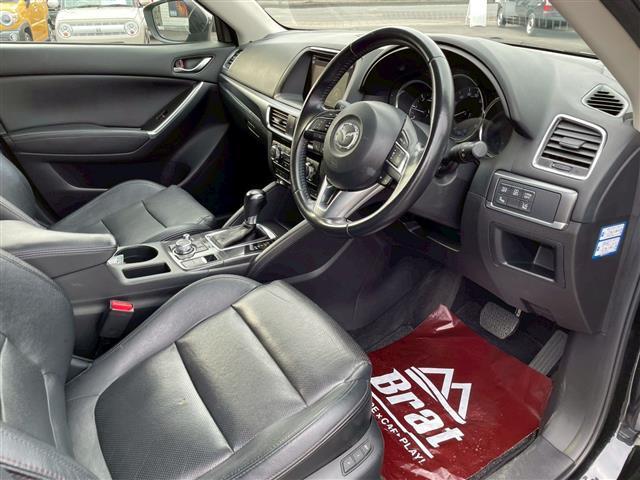 CX-5 XD Lパッケージ 純正SDナビ フルセグ CD DVD Bluetooth USB ETC シートヒーター クルコン パワーシート ステアリングリモコン 衝突被害軽減ブレーキ レーンキープ 純正フロアマット(16枚目)