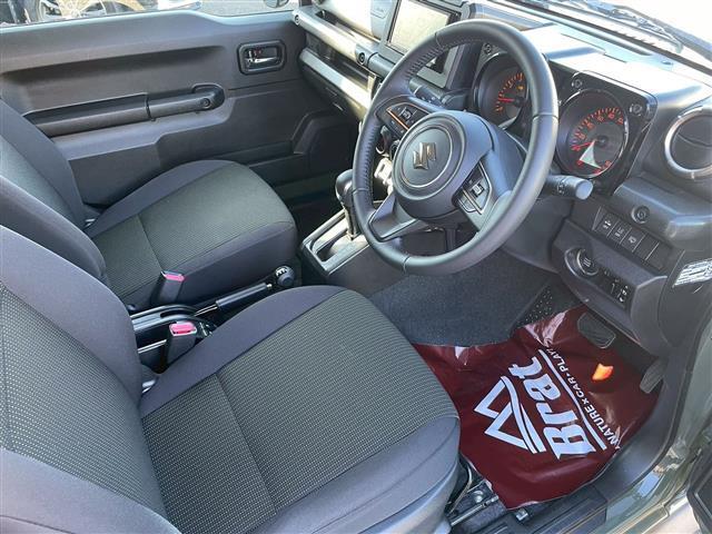 ジムニーシエラ JC 社外SDナビ フルセグ CD DVD Bluetooth ETC ドラレコ シートヒーター クルコン 衝突被害軽減ブレーキ 横滑り防止 レーンキープ ABS LED フロントフォグ(19枚目)