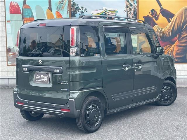 スペーシアギア ハイブリッドXZ 全方位カメラ 純正ナビ フルセグ CD DVD Bluetooth シートヒーター 両側パワースライド クルコン ETC ドラレコ 衝突被害軽減ブレーキ 横滑り防止 レーンキープ 純正フロアマット(3枚目)