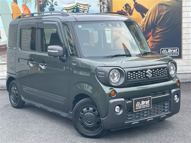 スペーシアギア ハイブリッドXZ 全方位カメラ 純正ナビ フルセグ CD DVD Bluetooth シートヒーター 両側パワースライド クルコン ETC ドラレコ 衝突被害軽減ブレーキ 横滑り防止 レーンキープ 純正フロアマット(7枚目)