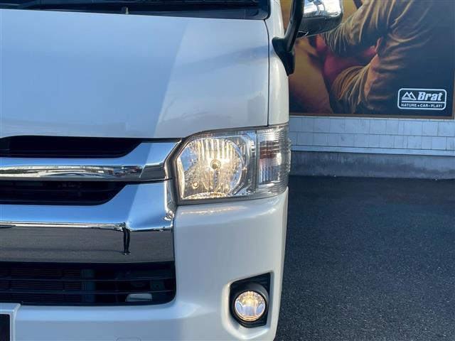 ハイエースワゴン 　パナソニックＳＤナビ（ＣＤ　Ｂｌｕｅｔｏｏｔｈ　ワンセグＴＶ）　ＡＣ１００Ｖコンセント　ＥＴＣ　片側パワースライドドア　衝突軽減ブレーキ　レーンキープアシスト　オートハイビーム　オートライト（9枚目）