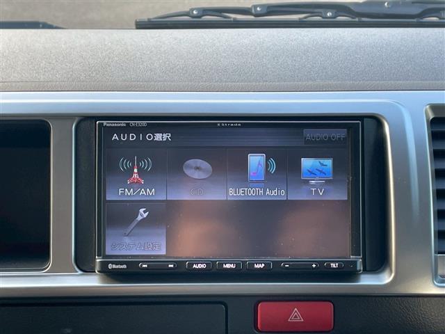 ハイエースワゴン 　パナソニックＳＤナビ（ＣＤ　Ｂｌｕｅｔｏｏｔｈ　ワンセグＴＶ）　ＡＣ１００Ｖコンセント　ＥＴＣ　片側パワースライドドア　衝突軽減ブレーキ　レーンキープアシスト　オートハイビーム　オートライト（27枚目）