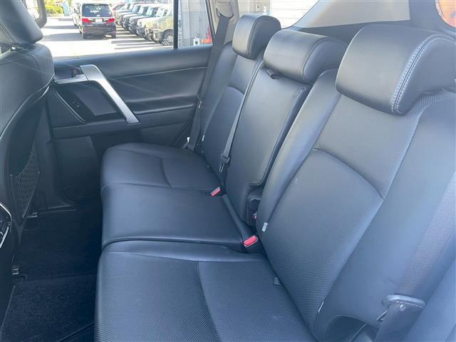 ランドクルーザープラド TX Lパッケージ 純正9インチナビ デジタルインナーミラー フロントカメラ バックカメラ ルーフレール 黒レザーシート エアシート シートヒーター パワーシート センターデフロック ETC2.0 ドラレコ(40枚目)