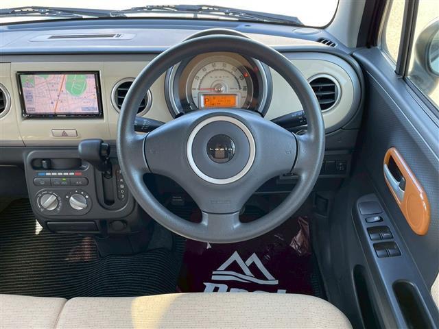 アルトラパン G ケンウッドメモリーナビ ワンセグTV USB入力 CD再生 プッシュスタート スマートキー スペアキー 禁煙車 フロアマット ドアバイザー ヘッドライトレベライザー(9枚目)