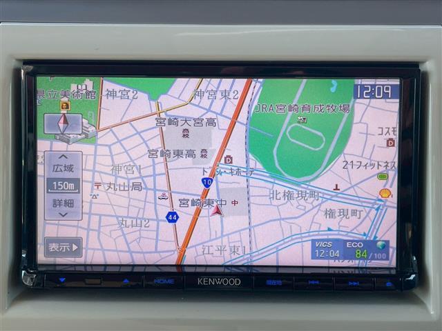 アルトラパン G ケンウッドメモリーナビ ワンセグTV USB入力 CD再生 プッシュスタート スマートキー スペアキー 禁煙車 フロアマット ドアバイザー ヘッドライトレベライザー(18枚目)