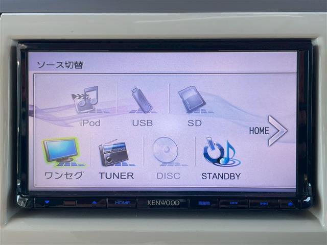 アルトラパン G ケンウッドメモリーナビ ワンセグTV USB入力 CD再生 プッシュスタート スマートキー スペアキー 禁煙車 フロアマット ドアバイザー ヘッドライトレベライザー(19枚目)