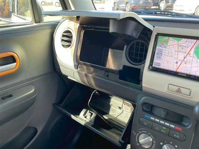 アルトラパン G ケンウッドメモリーナビ ワンセグTV USB入力 CD再生 プッシュスタート スマートキー スペアキー 禁煙車 フロアマット ドアバイザー ヘッドライトレベライザー(42枚目)