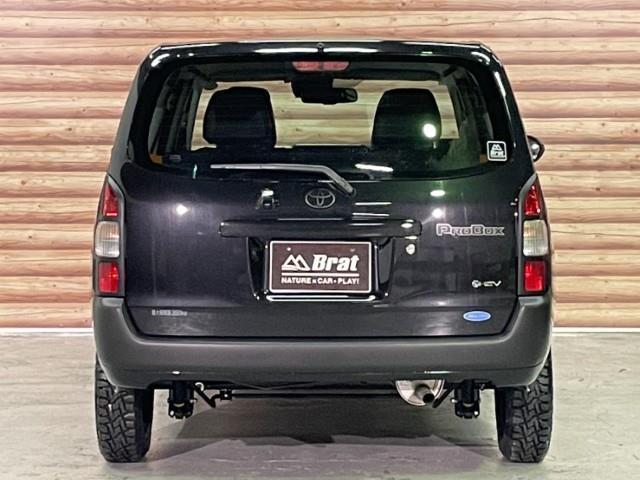 プロボックス ハイブリッドＦ　１４ＡＷ　マッドヴァンスＸ　タイプＦ　ＴＯＹＯオープンカントリーＲ／Ｔ　Ｂａｒｔオリジナルリフトアップキット　ステルス　フロントグリル　ヘッドライトカバー　テールカバー　グレイス　シートカバー（8枚目）