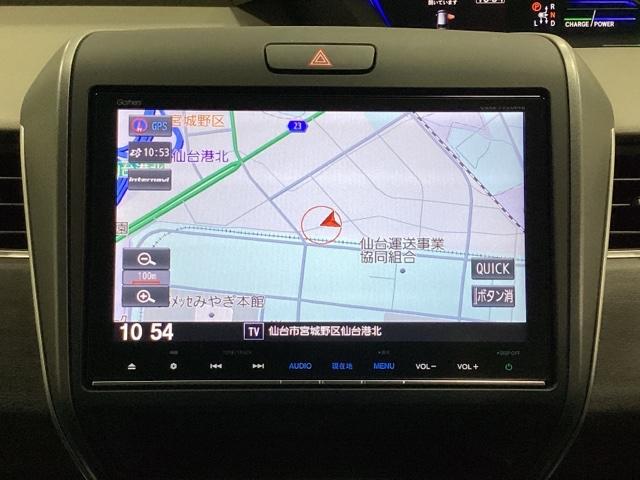 フリードハイブリッド ハイブリッド・Ｇホンダセンシング　純正フルセグメモリーナビ、ルーフモニター、リヤカメラ、ホンダセンシング、ＬＥＤヘッドライト、左右パワースライドドア、ＥＴＣ、スマートキー、純正アルミホイール、ウォークスルー、光触媒抗菌消臭施工済（6枚目）
