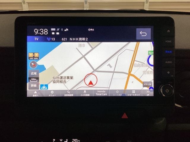 Ｎ－ＢＯＸカスタム ベースグレード　純正フルセグメモリーナビ、ホンダセンシング、サイドエアバック、ＬＥＤヘッドライト、片側パワースライドドア、中古スタッドレスタイヤ、純正前後ドラレコ、２．０ＥＴＣ、純正アルミホイール、　当社デモカー（9枚目）