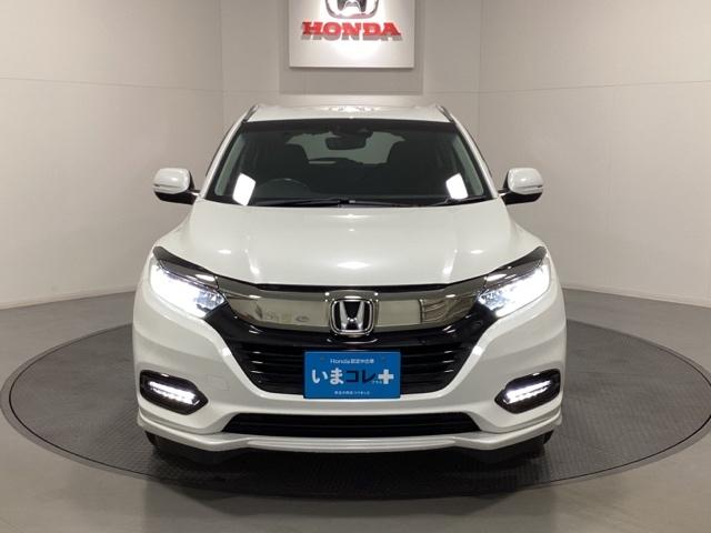 ヴェゼル ハイブリッドZ・ホンダセンシング 純正フルセグメモリーナビ、ホンダセンシング、サイドエアバック、LEDヘッドライト、ETC、電動シート、フロントシートヒーター、いまコレ+新品フロアカーペットマット付 光触媒抗菌消臭施工済 整備記録簿(4枚目)