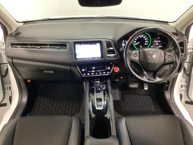 ヴェゼル ハイブリッドZ・ホンダセンシング 純正フルセグメモリーナビ、ホンダセンシング、サイドエアバック、LEDヘッドライト、ETC、電動シート、フロントシートヒーター、いまコレ+新品フロアカーペットマット付 光触媒抗菌消臭施工済 整備記録簿(7枚目)