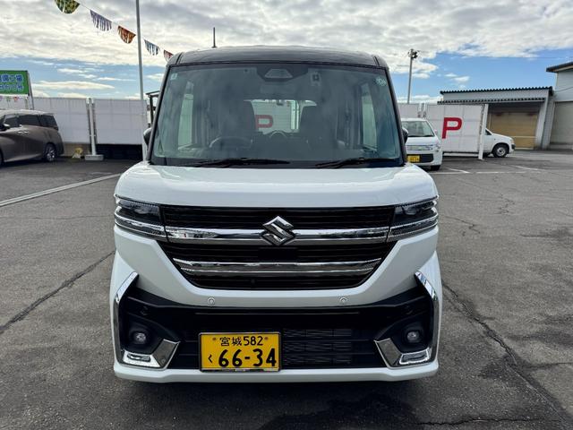 スペーシアカスタム ハイブリッドＸＳターボ　ハイブリッドＸＳターボ（４名）　４ＷＤ　全周囲モニター　下廻り防錆済　ボディーコーテイング済　ＥＴＣ　ドラレコ（2枚目）