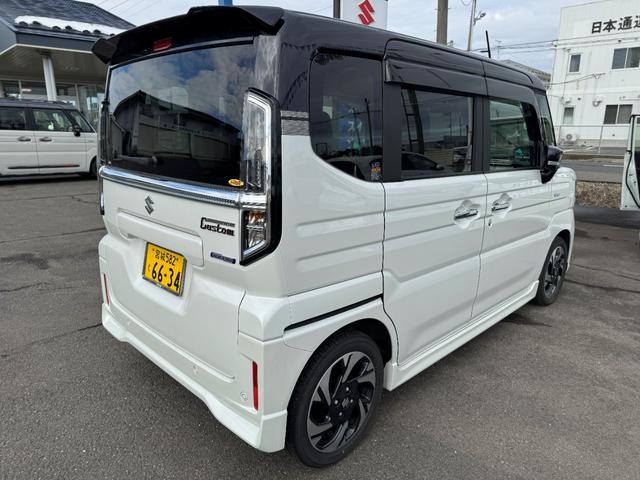 スペーシアカスタム ハイブリッドＸＳターボ　ハイブリッドＸＳターボ（４名）　４ＷＤ　全周囲モニター　下廻り防錆済　ボディーコーテイング済　ＥＴＣ　ドラレコ（5枚目）